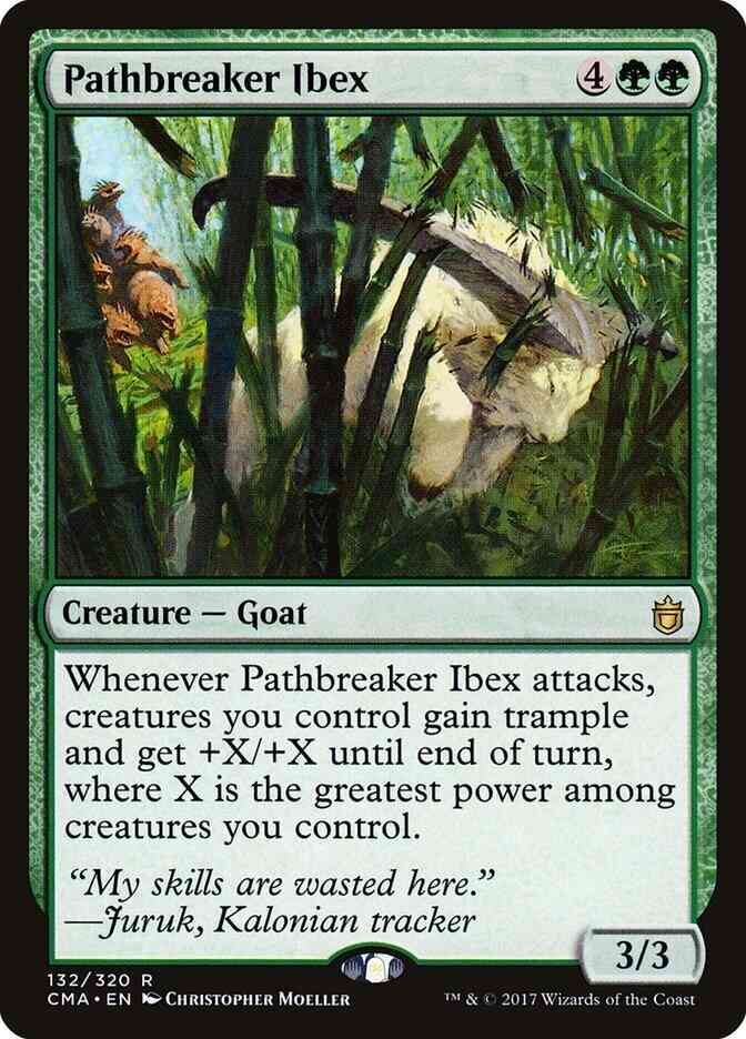 Pathbreaker Ibex [132] [Commander Anthology] [Non-Foil]