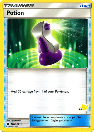 Potion - 127/149 - Uncommon - Pikachu Stamp [BA01-20] [Non-Holo]