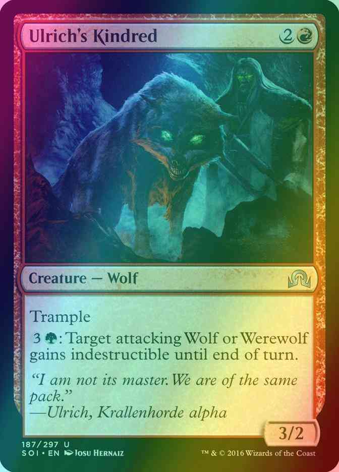 Ulrich's Kindred [187] [Shadows over Innistrad] [Foil]