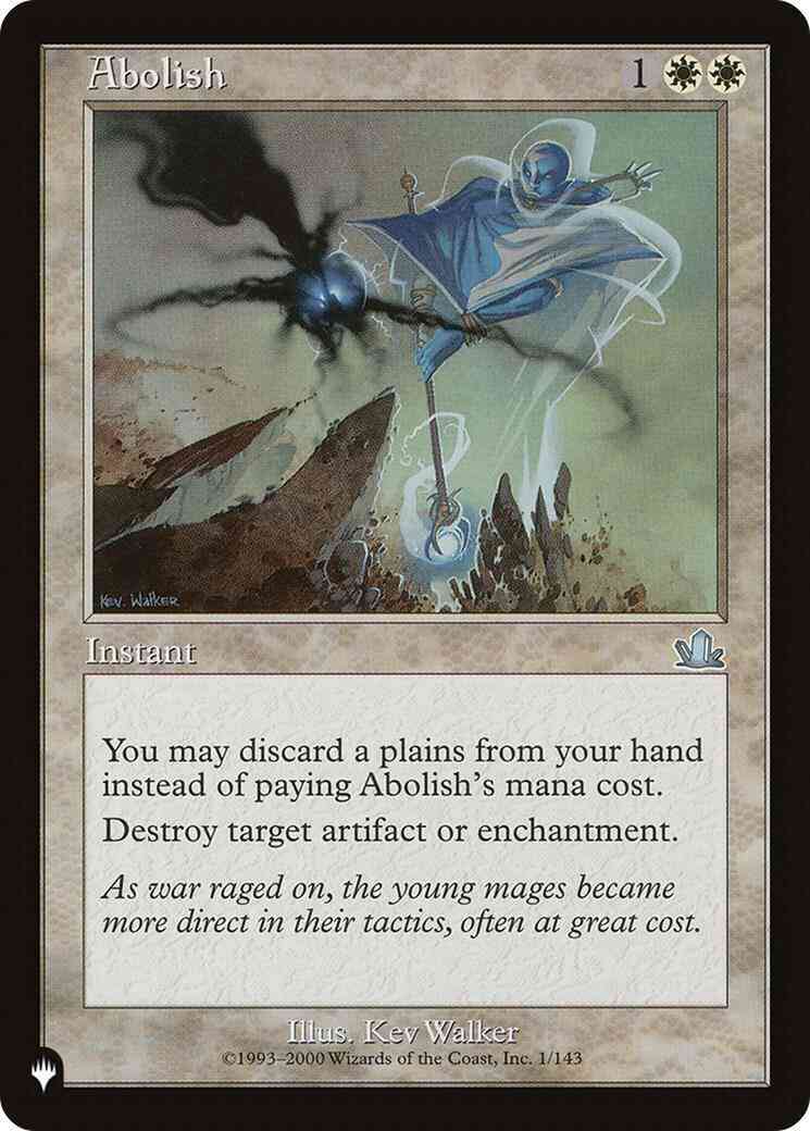 Abolish [PCY-1] [The List] [Non-Foil]