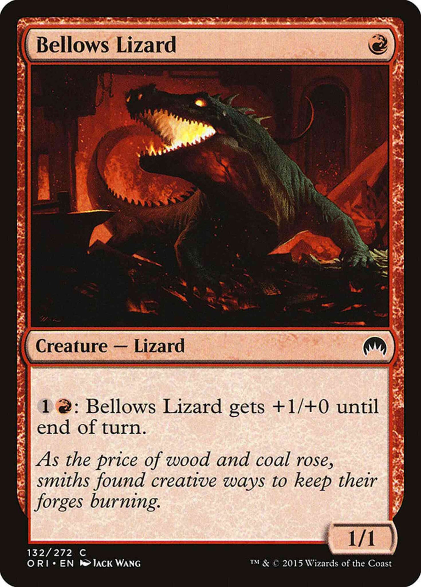 Bellows Lizard [132] [Magic Origins] [Non-Foil]