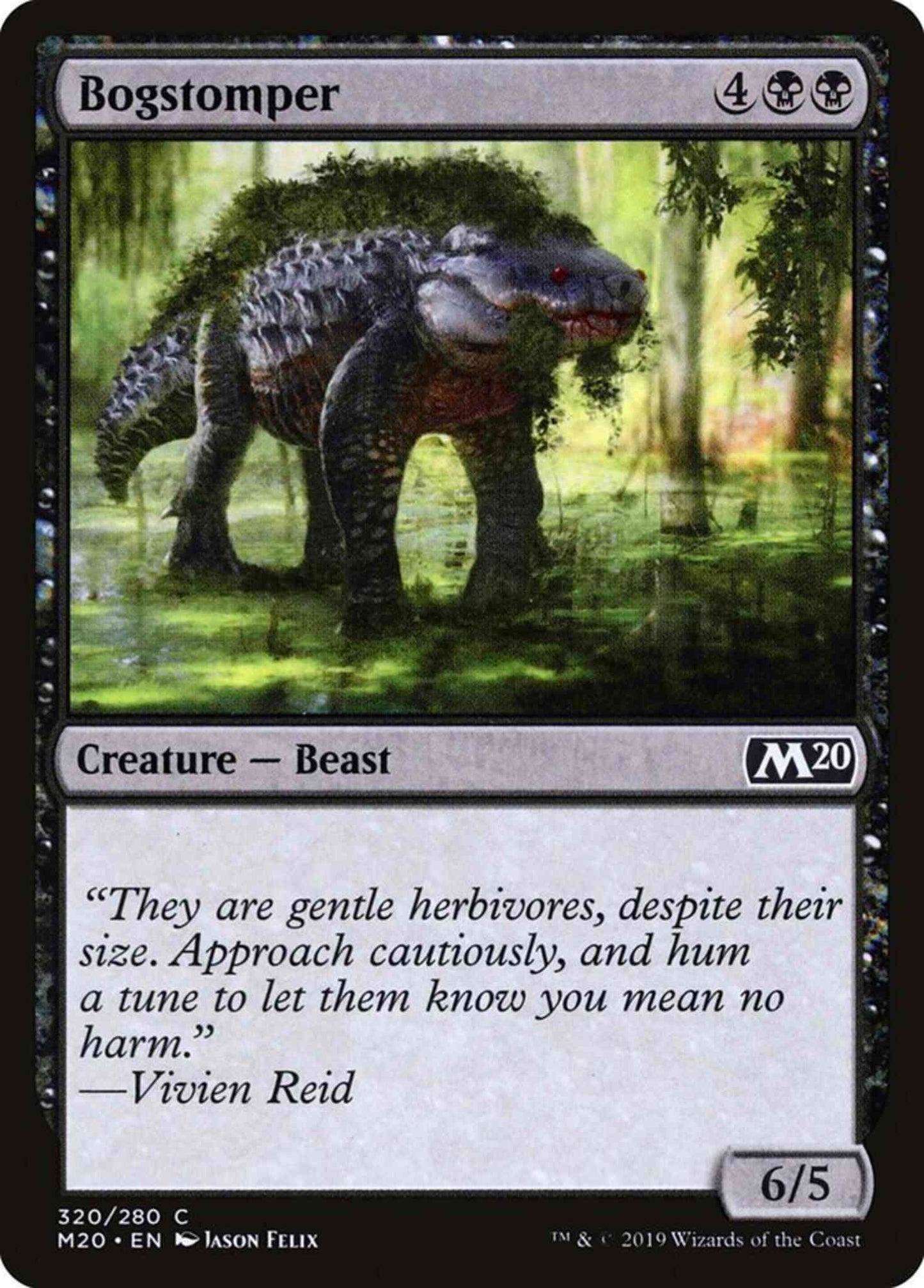 Bogstomper [320] [Welcome Deck Exclusive] [Core Set 2020] [Non-Foil]
