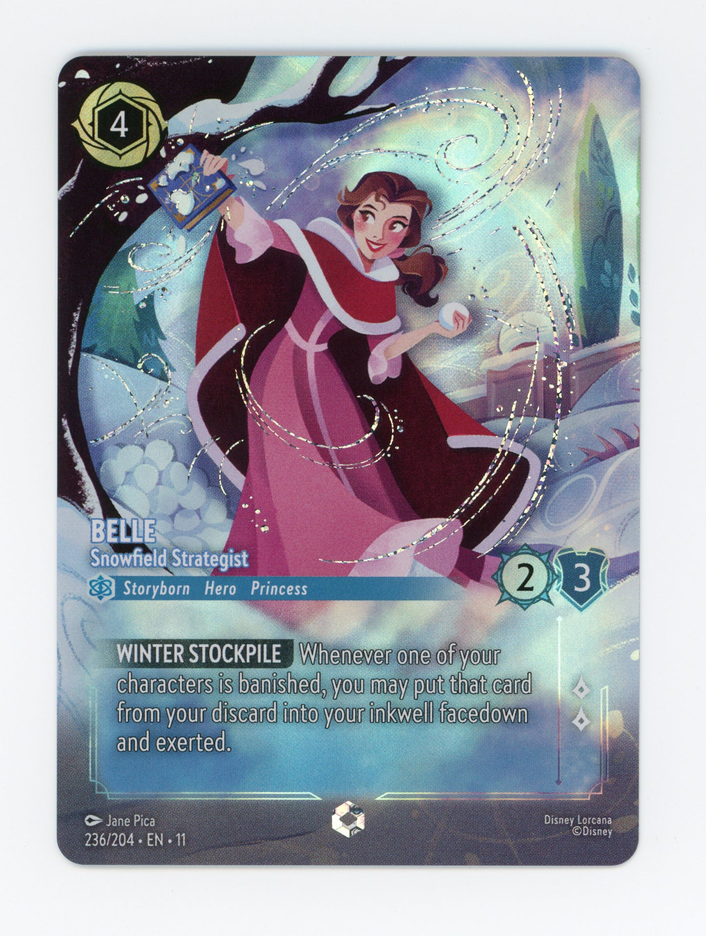 Belle - Snowfield Strategist — Enchanted|Holofoil — ID 19879