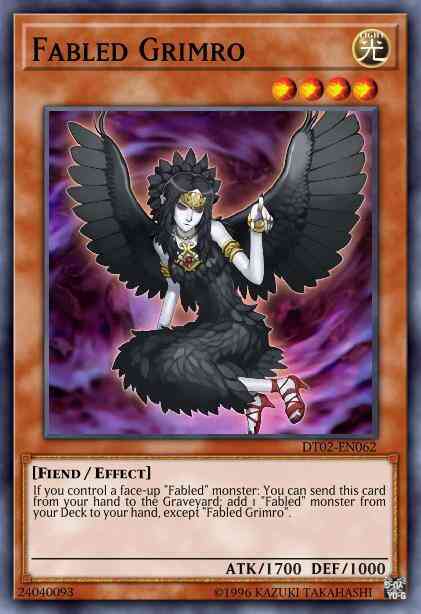 Fabled Grimro - HA02-EN032 - Secret Rare - Unlimited