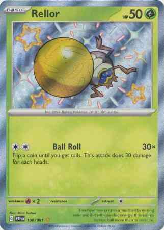Rellor - 108/091 - Shiny Rare [sv045-108] [Secret]