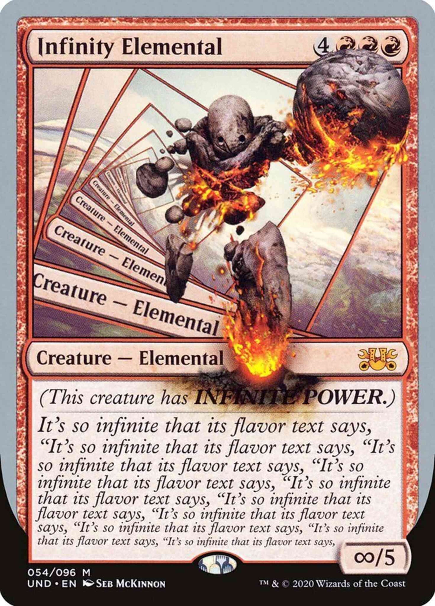 Infinity Elemental [54] [Unsanctioned] [Non-Foil]