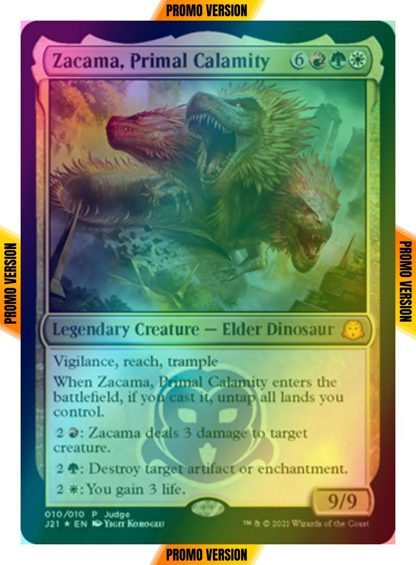 Zacama, Primal Calamity [10] [Judge Gift Cards 2021] [Foil]