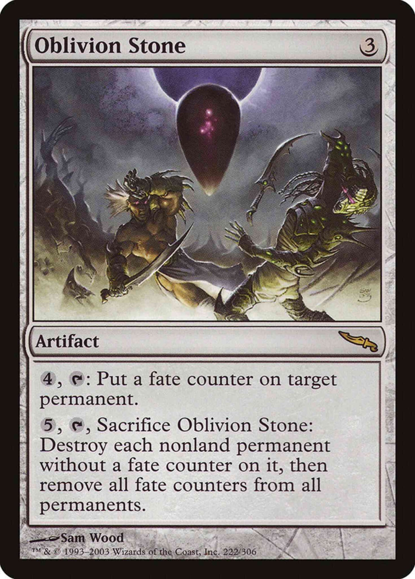 Oblivion Stone [222] [Mirrodin] [Non-Foil]