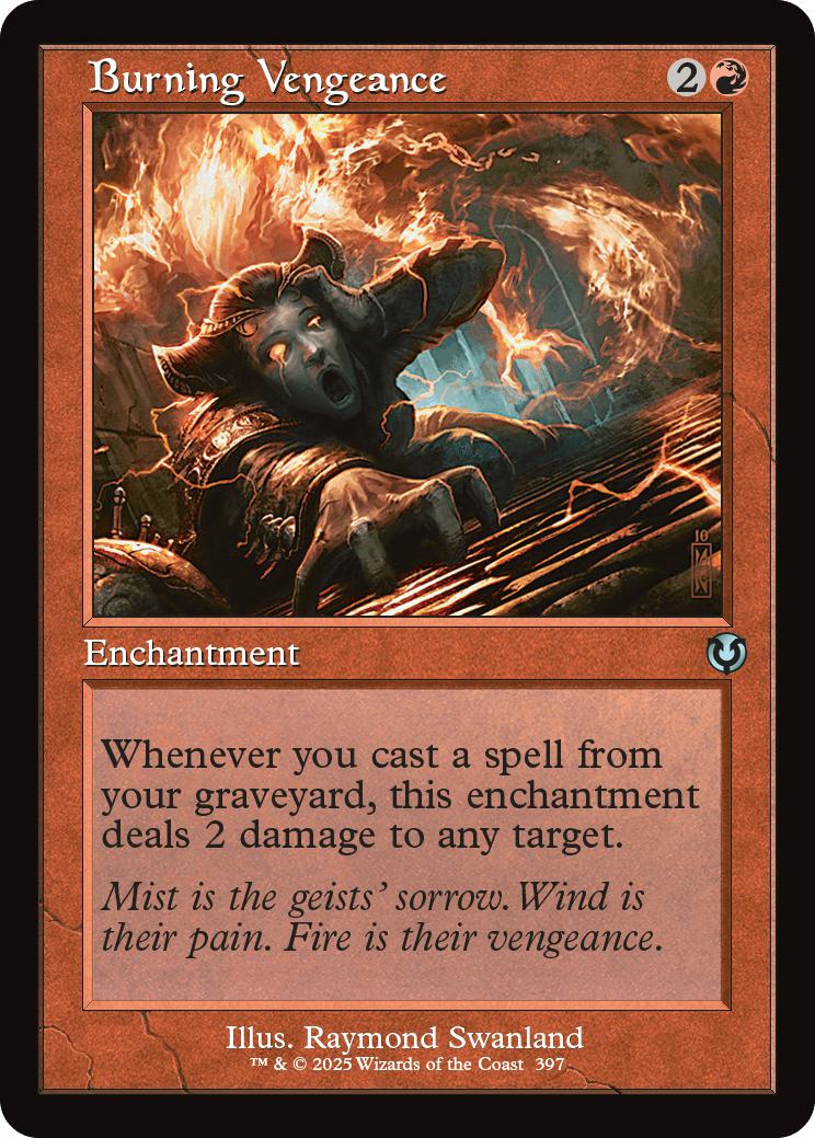 Burning Vengeance [397] [Retro Frame] [Innistrad Remastered] [Non-Foil]