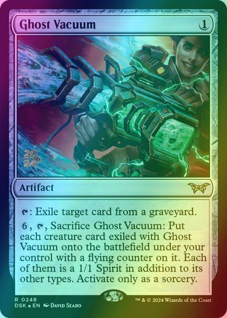 Ghost Vacuum [248s] [Prerelease] [Duskmourn: House of Horror: Promos] [Foil]