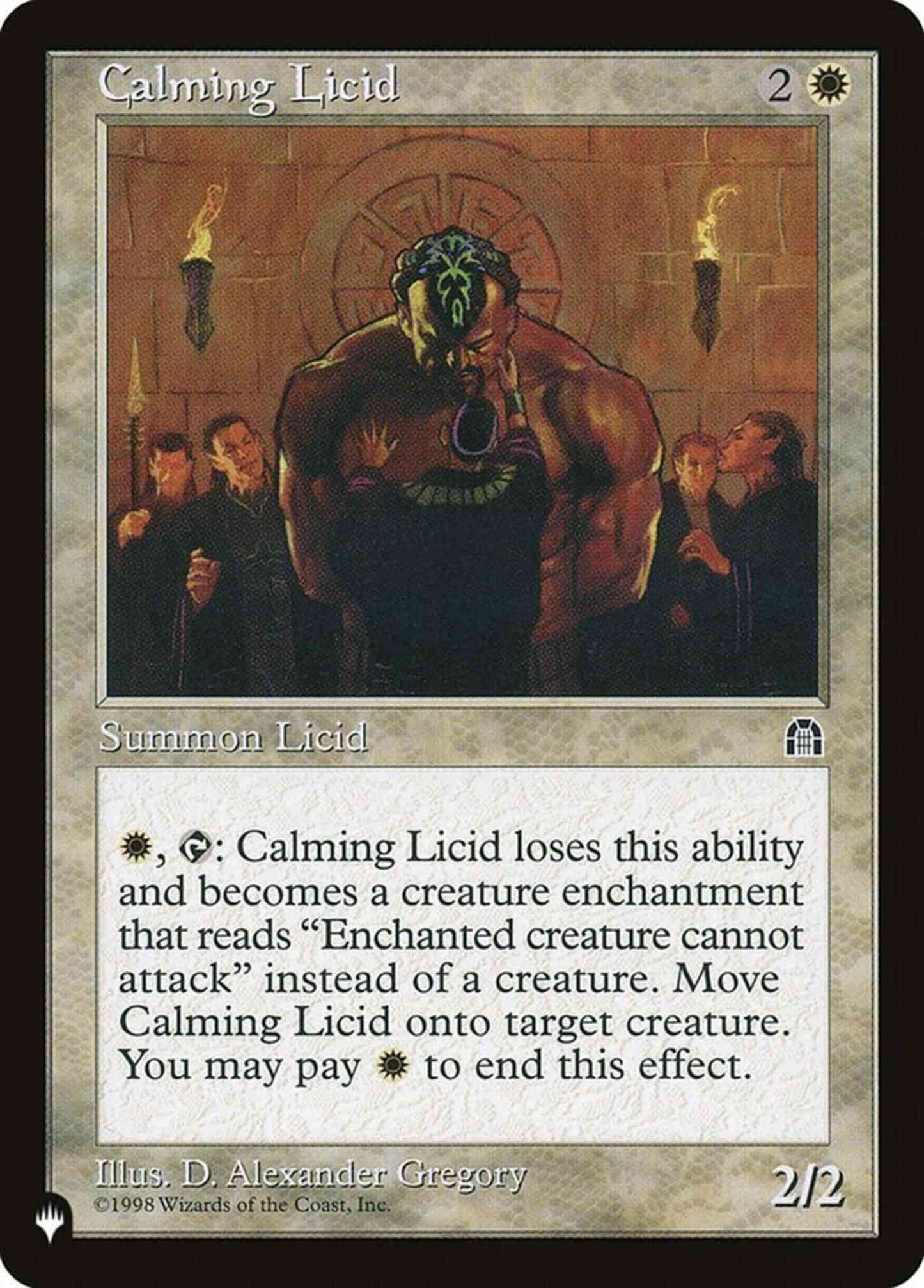 Calming Licid [STH-2] [The List] [Non-Foil]