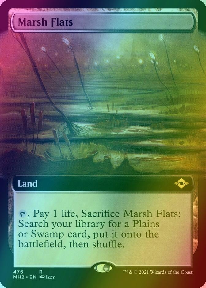 Marsh Flats [476] [Extended Art] [Modern Horizons 2] [Foil]