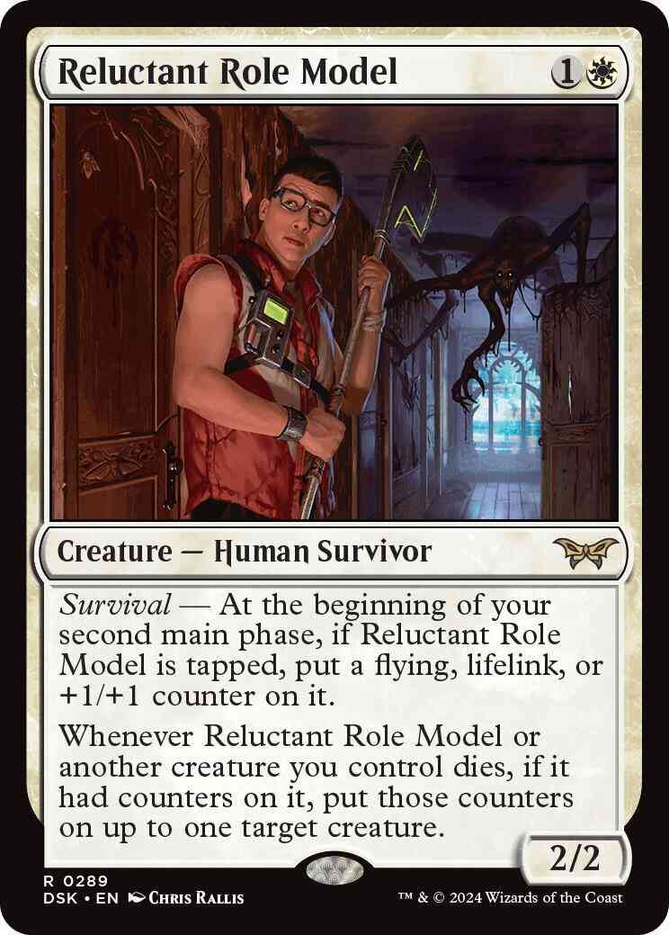 Reluctant Role Model [289] [Lurking Evil] [Duskmourn: House of Horror] [Non-Foil]