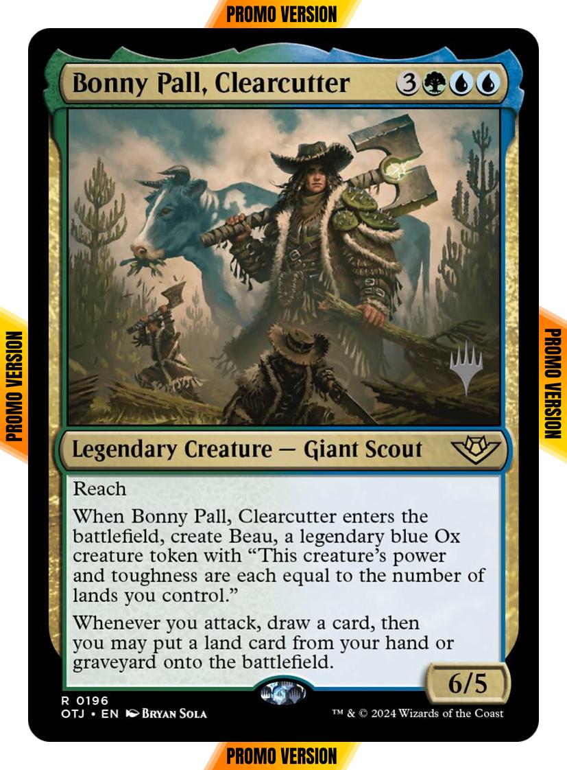 Bonny Pall, Clearcutter [196p] [Promo Pack] [Outlaws of Thunder Junction: Promos] [Non-Foil]