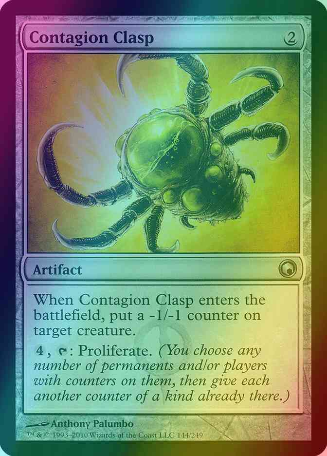 Contagion Clasp [144] [Scars Of Mirrodin] [Foil]