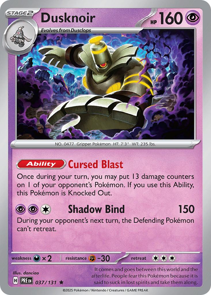 Dusknoir - 037/131 - Rare [sv085-037] [Holo]