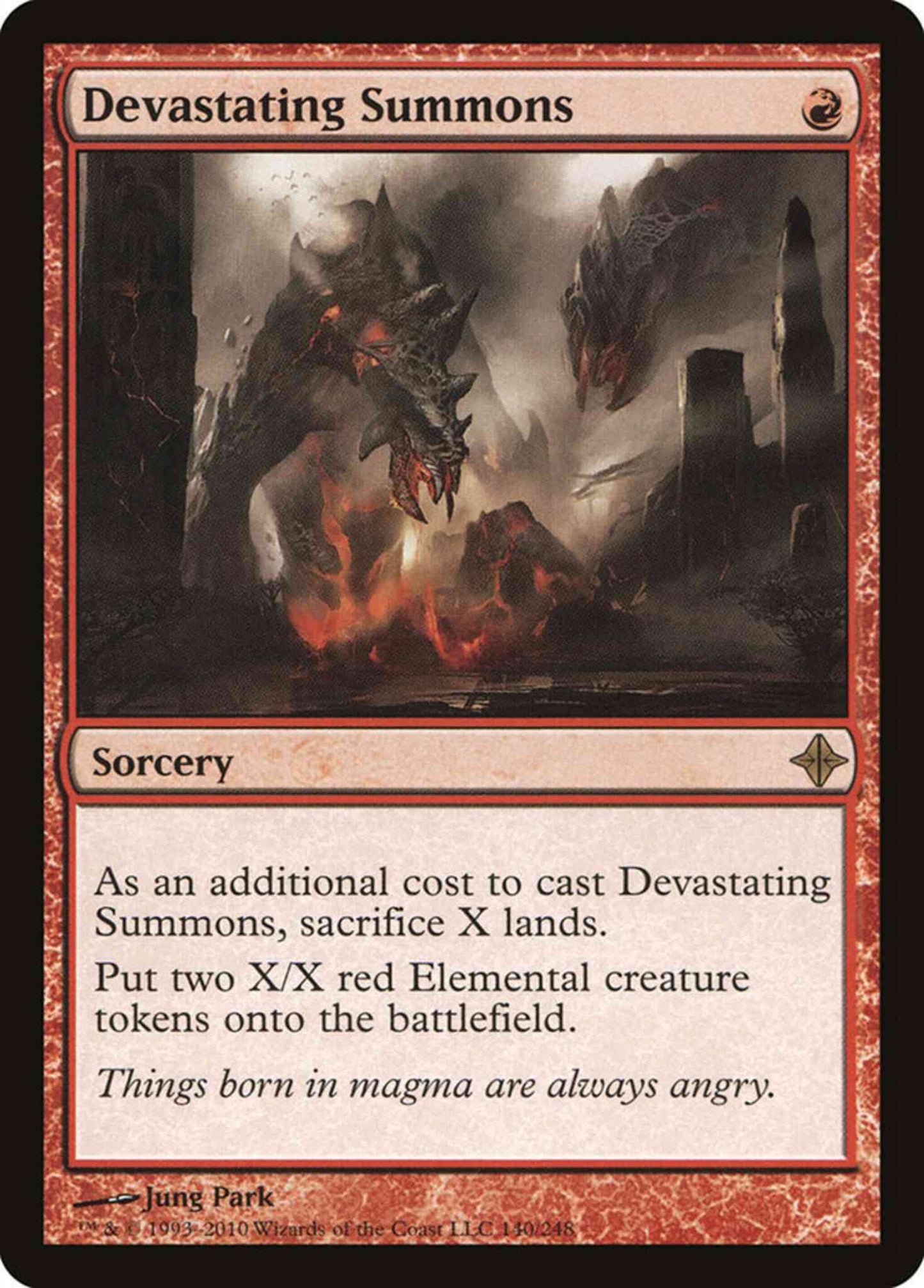 Devastating Summons [140] [Rise Of The Eldrazi] [Non-Foil]