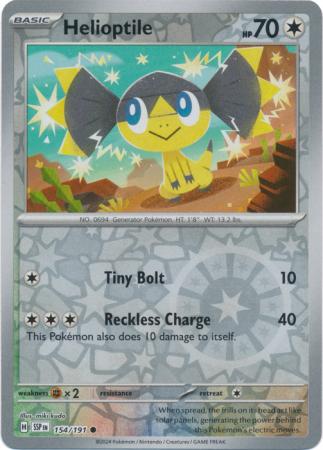 Helioptile - 154/191 - Common [sv08-154] [Reverse Holo]
