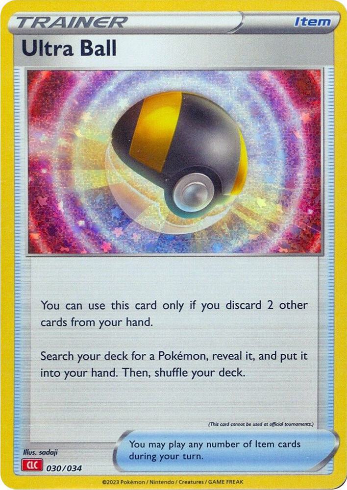 Ultra Ball - 030/034 - Promo - CLC [tcgc-CLC030] [Holo]
