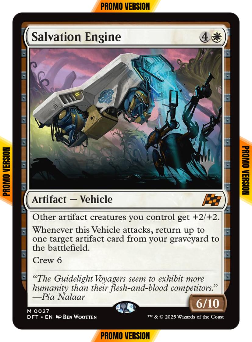 Salvation Engine [27p] [Promo Pack] [Aetherdrift: Promos] [Non-Foil]