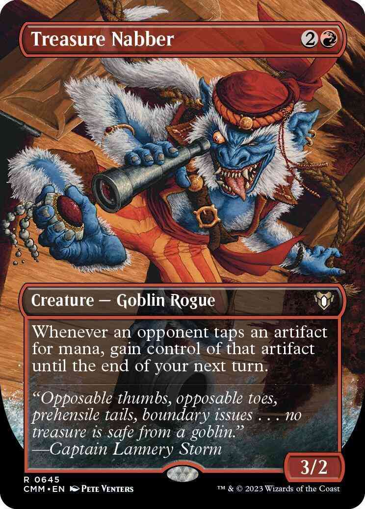 Treasure Nabber [645] [Borderless] [Commander Masters] [Non-Foil]