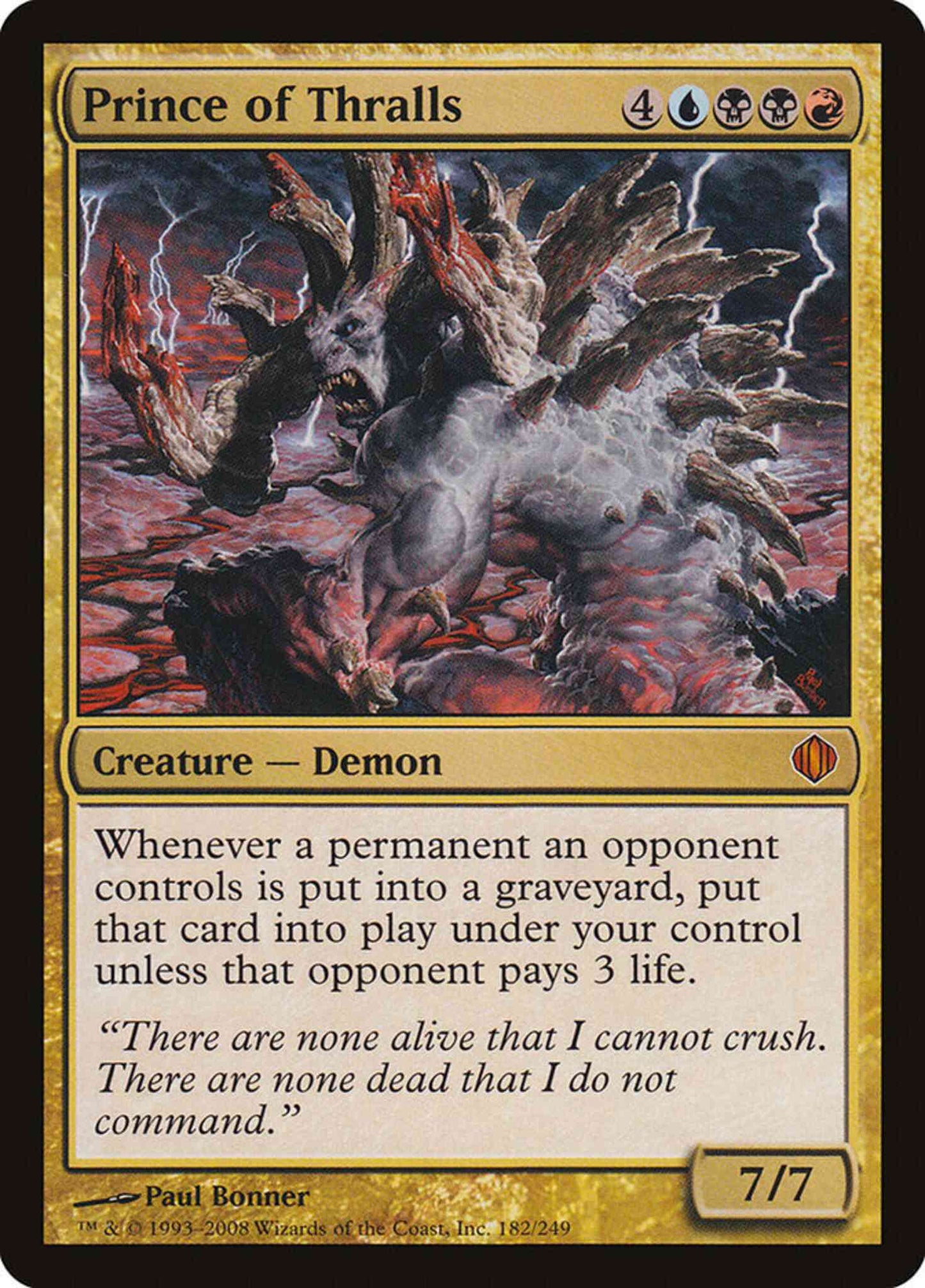 Prince of Thralls [182] [Shards Of Alara] [Non-Foil]