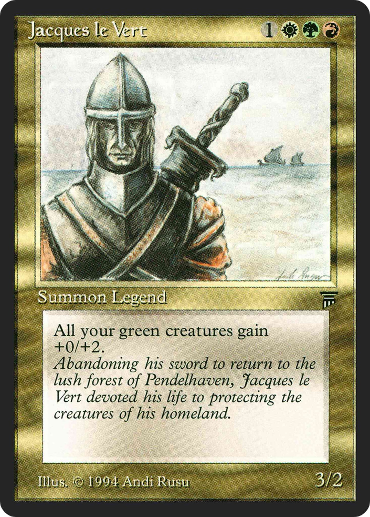 Jacques le Vert [232] [Legends] [Non-Foil]