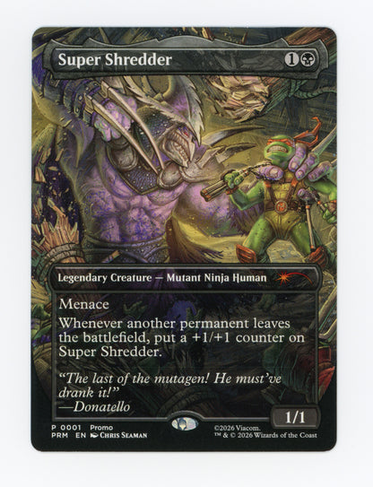 Super Shredder — Borderless|PRM-0001 — ID 19316