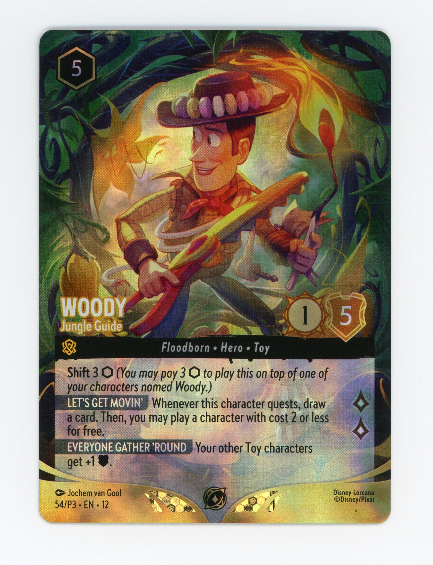 Woody - Jungle Guide — Holofoil — ID 18215