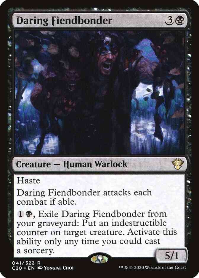 Daring Fiendbonder [41] [Commander 2020] [Non-Foil]