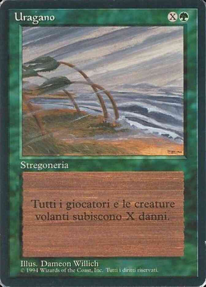 Hurricane - Italian [202] [Foreign Black Border: Italian] [Non-Foil]