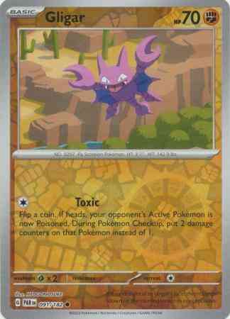 Gligar - 091/182 - Common [sv04-091] [Reverse Holo]