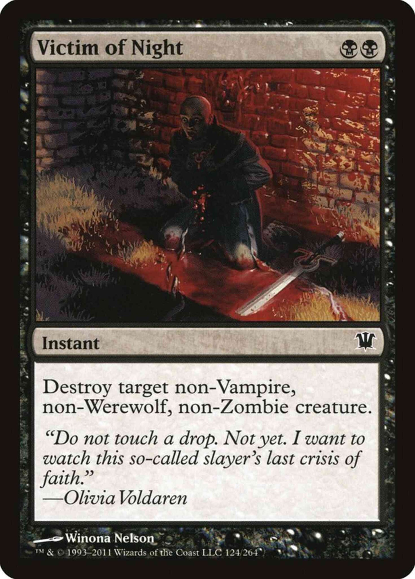 Victim of Night [124] [Innistrad] [Non-Foil]
