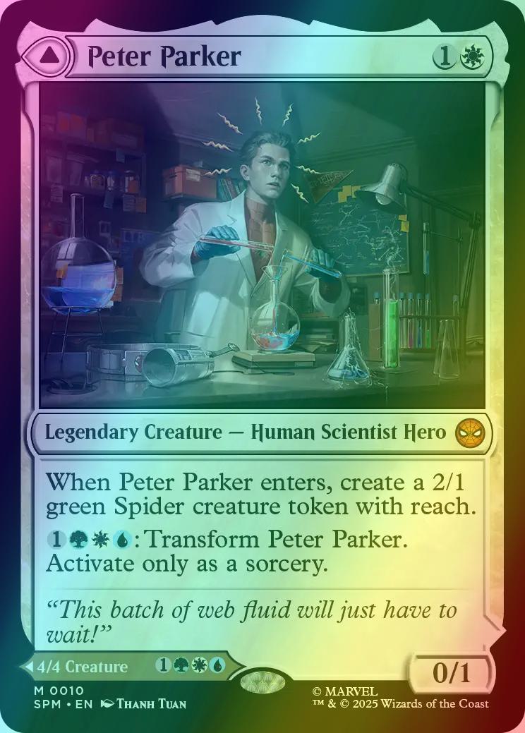 Peter Parker // Amazing Spider-Man [10] [Marvel's Spider-Man] [Foil]