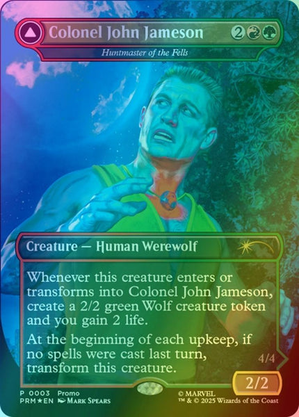 Colonel John Jameson - Huntmaster of the Fells // Man-Wolf