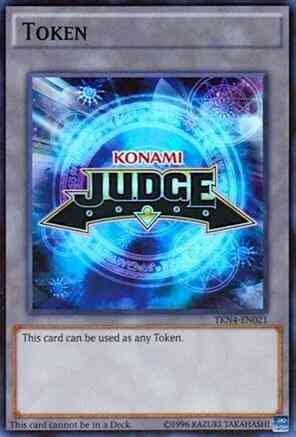 Official Judge Token - TKN4-EN021 - Super Rare - Unlimited