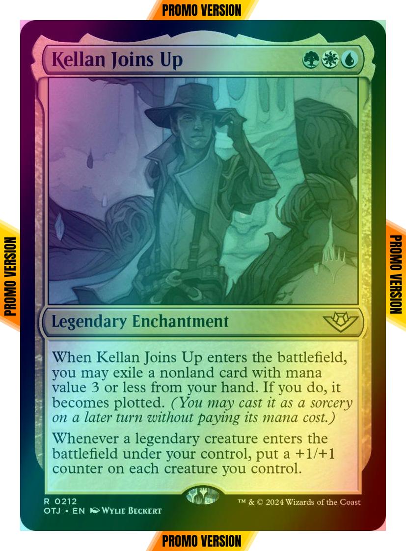 Kellan Joins Up [212p] [Promo Pack] [Outlaws of Thunder Junction: Promos] [Foil]