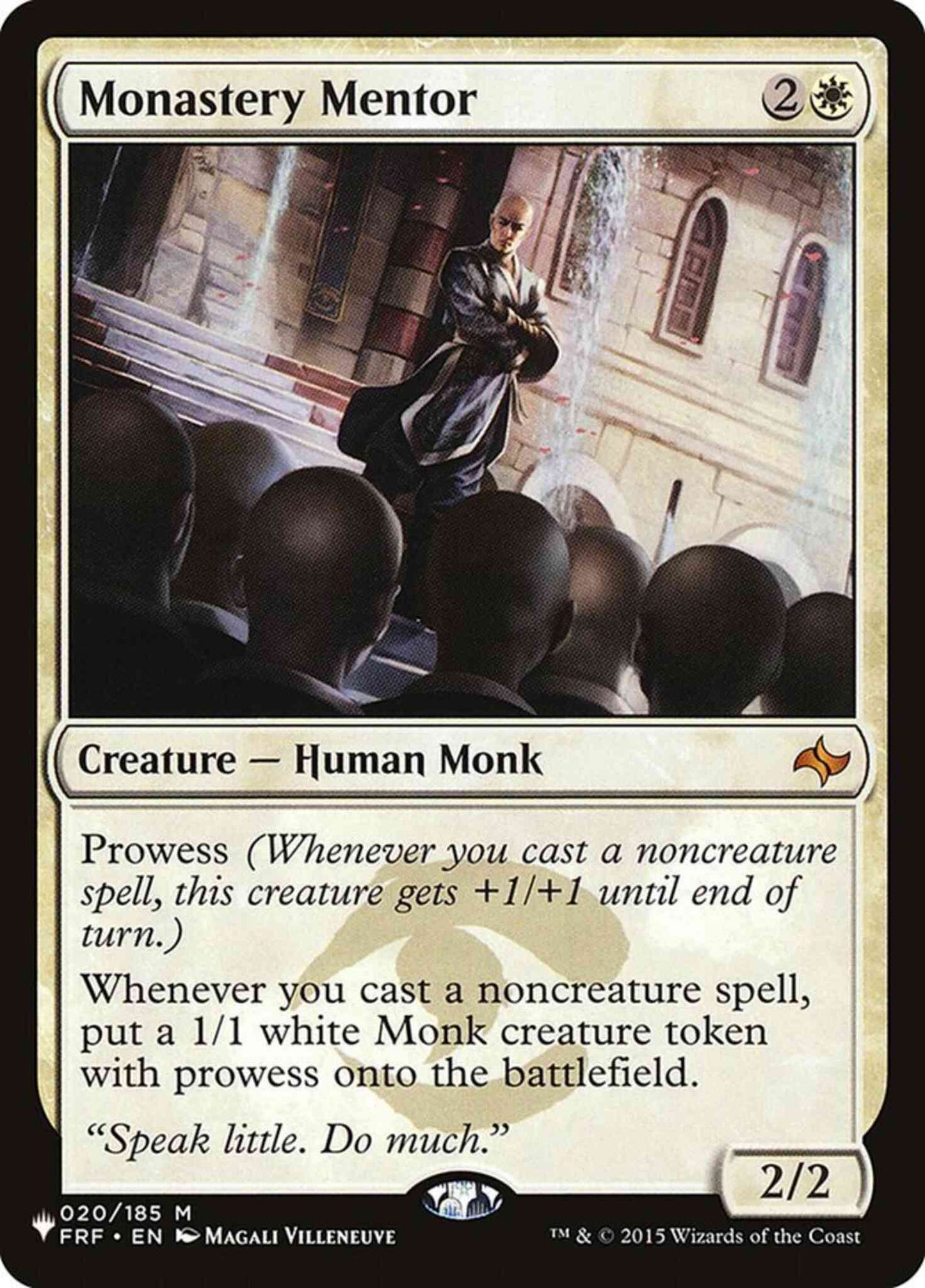 Monastery Mentor [FRF-20] [The List] [Non-Foil]