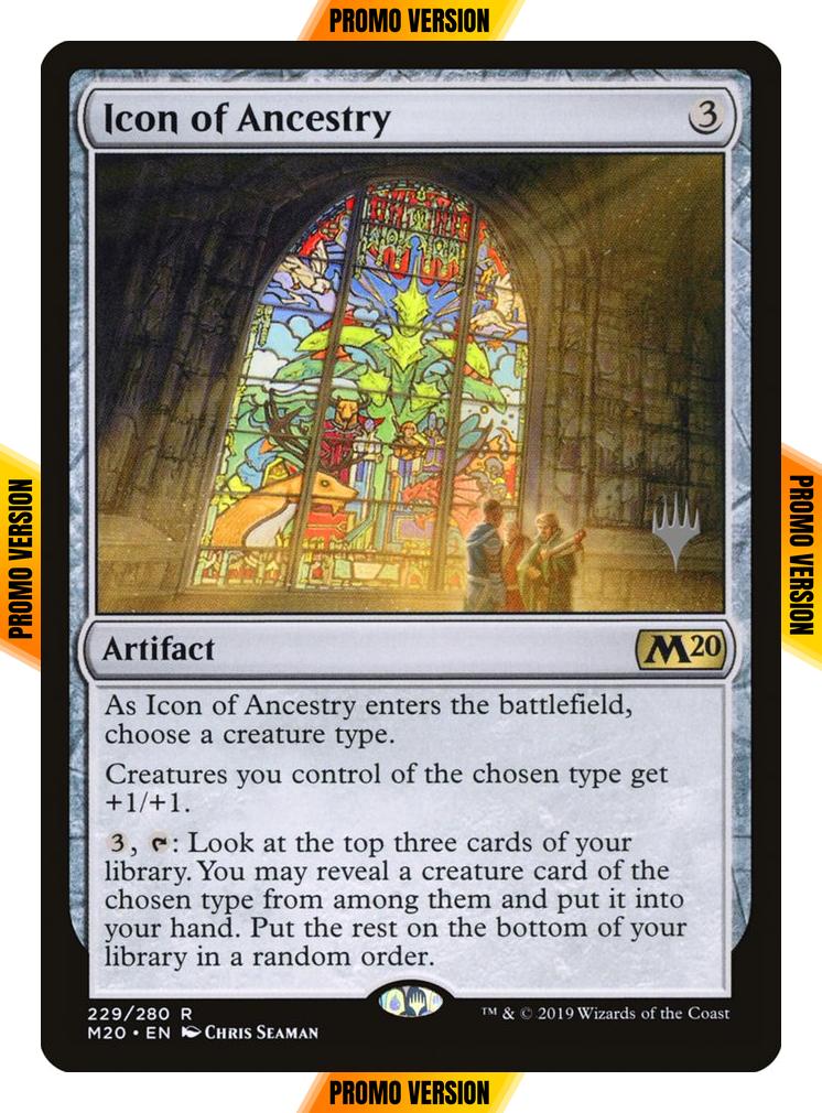 Icon of Ancestry [229p] [Promo Pack] [Core Set 2020 Promos] [Foil]