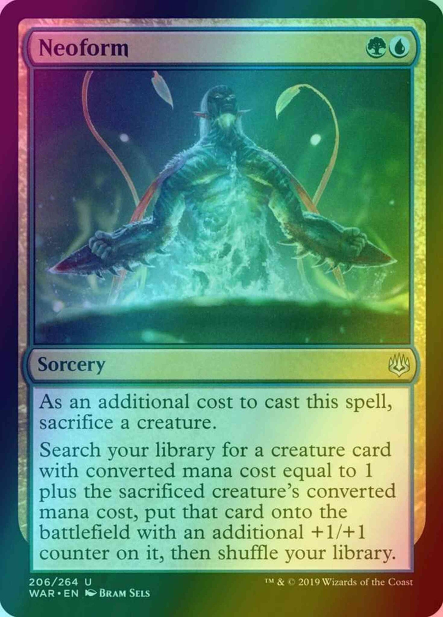 Neoform [206] [War of the Spark] [Foil]