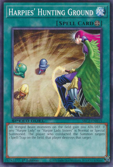 Harpies' Hunting Ground - SBC2-ENH15 - Common - 1st Edition