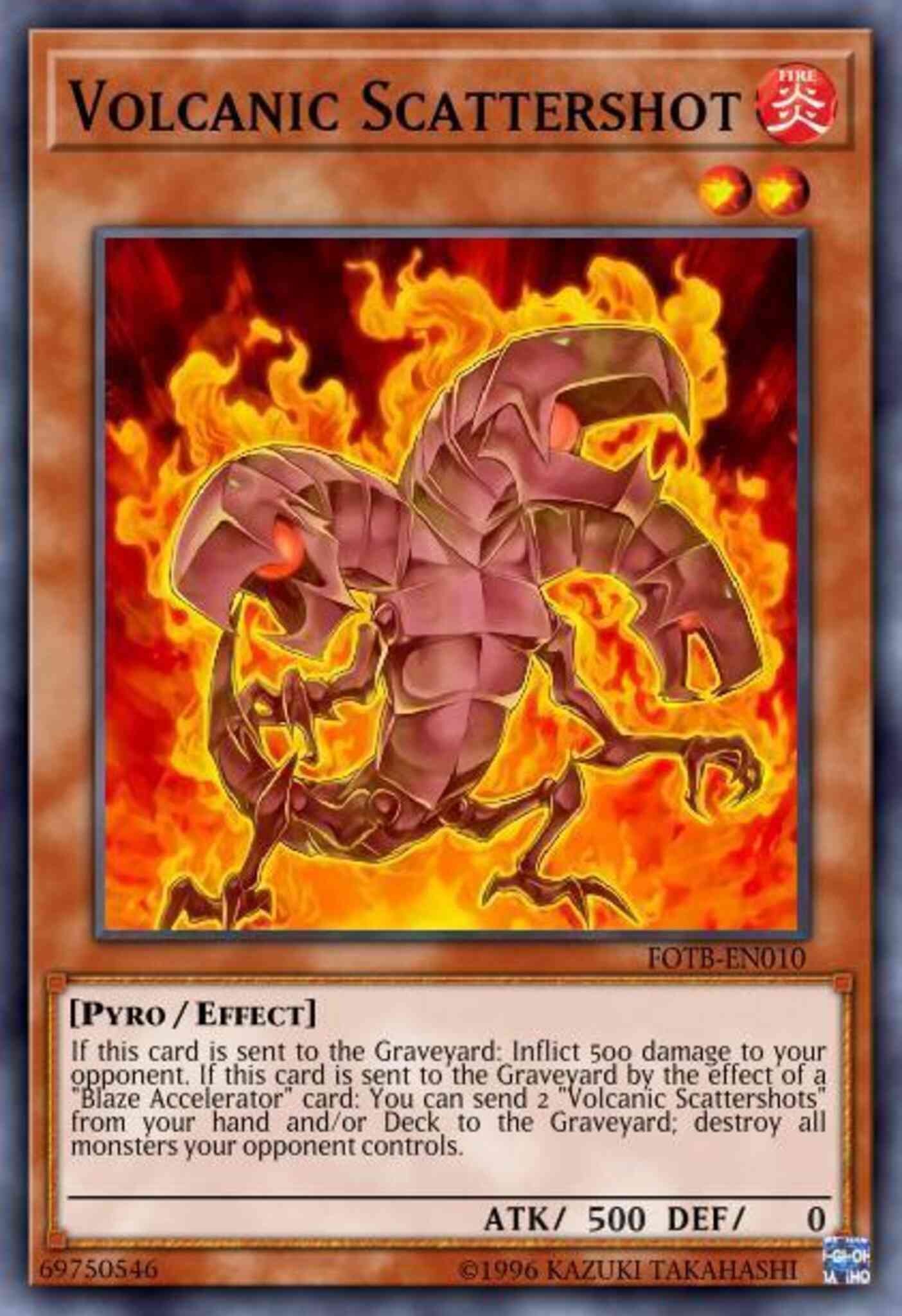Volcanic Scattershot - FOTB-EN010 - Common - Unlimited