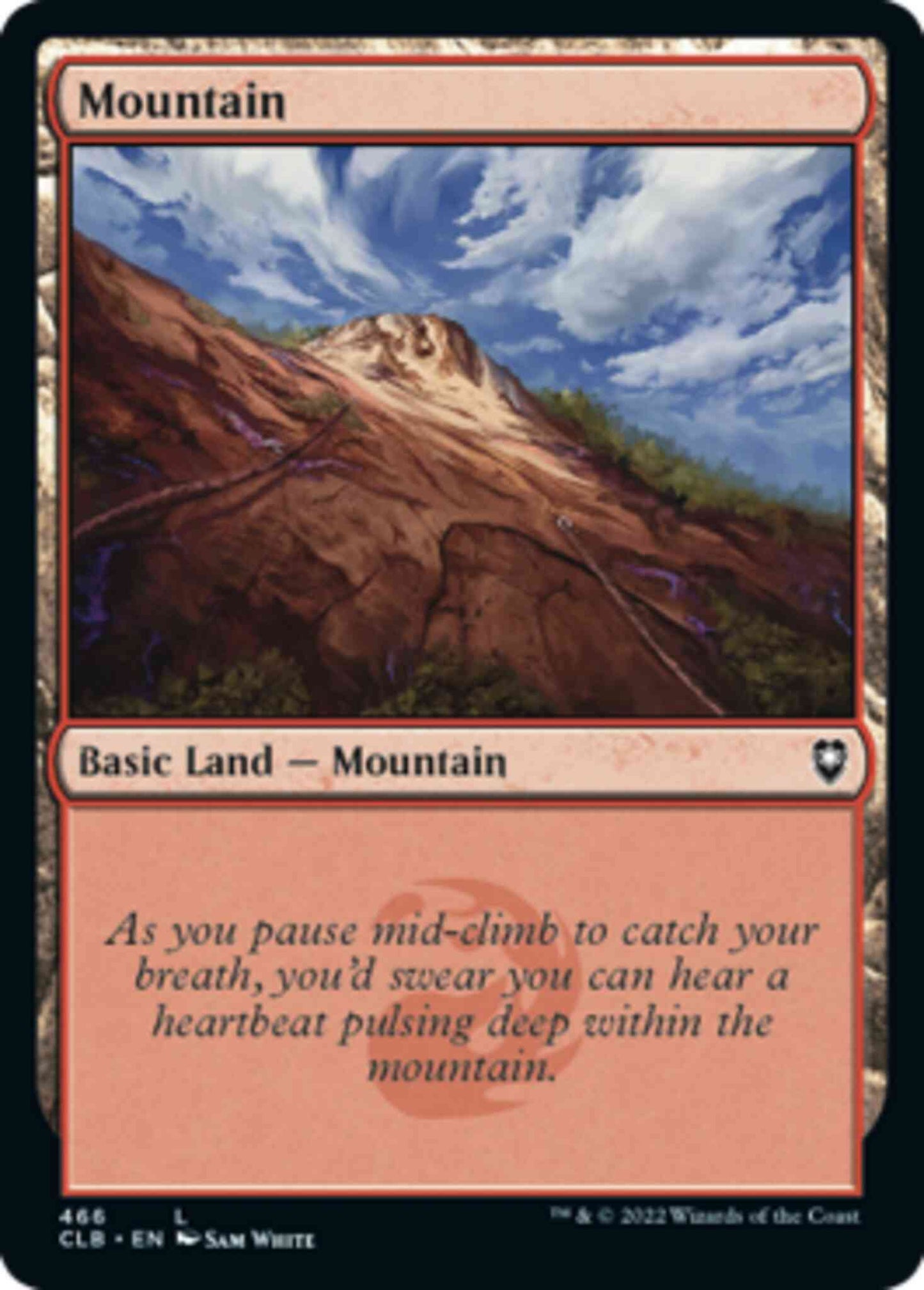 Mountain [466] [Commander Legends: Battle for Baldur's Gate] [Non-Foil]