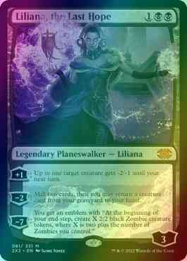 Liliana, the Last Hope [81] [Double Masters 2022] [Foil]