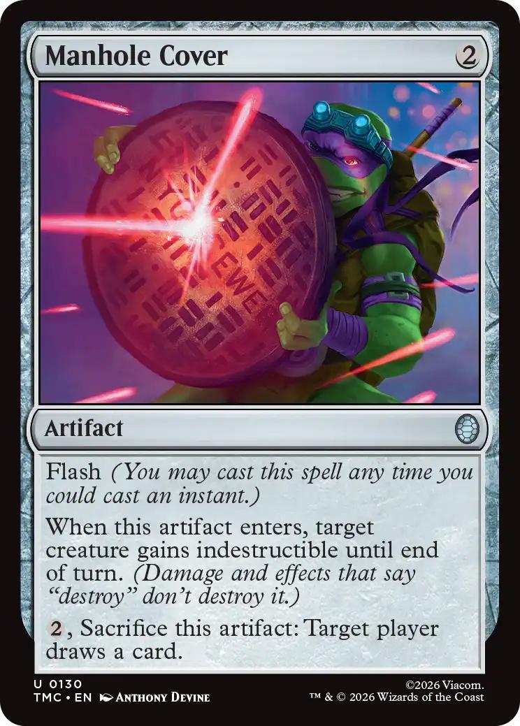 Manhole Cover [130] [Team-Up] [Teenage Mutant Ninja Turtles Eternal] [Non-Foil]