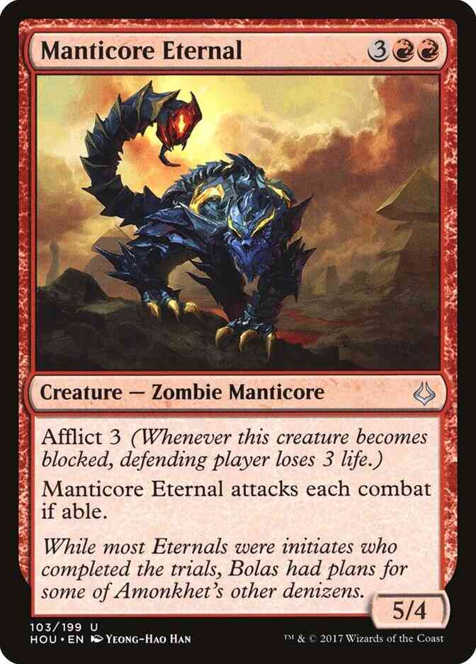 Manticore Eternal [103] [Hour of Devastation] [Non-Foil]