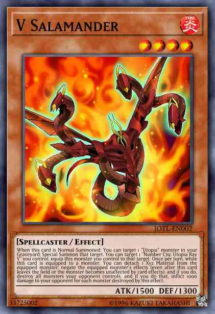 V Salamander - JOTL-EN002 - Rare - Unlimited