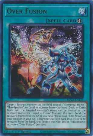 Over Fusion - MP23-EN137 - Ultra Rare - 1st Edition