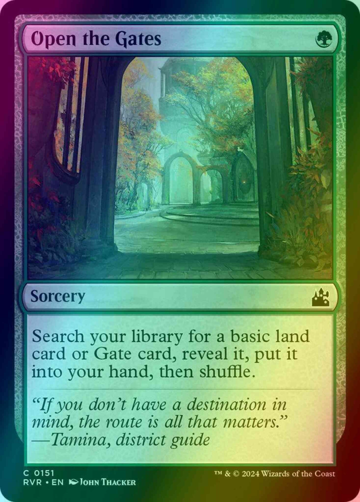 Open the Gates [151] [Ravnica Remastered] [Foil]
