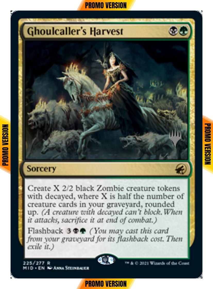 Ghoulcaller's Harvest [Promo Pack] [225p] [Innistrad: Midnight Hunt Promos] [Non-Foil]